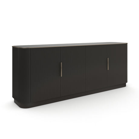 Dark Chocolate 4-Door Sideboard | Caracole Love
