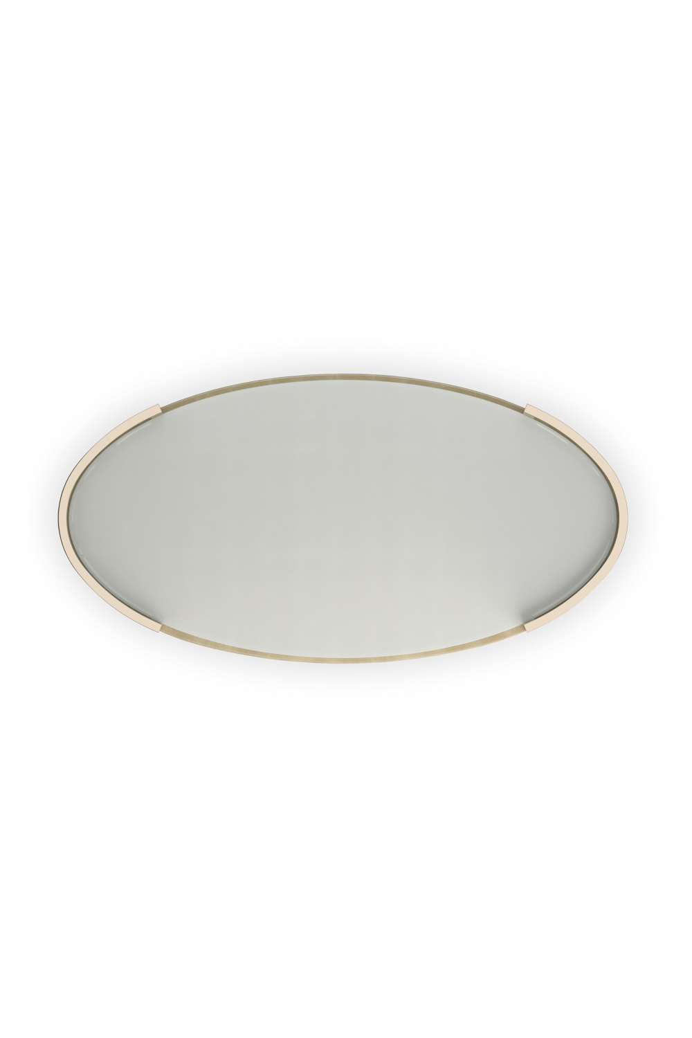 Glass Top Oval Coffee Table | Caracole Love | Caracole.eu.com