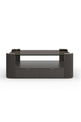 Glass Top Square Coffee Table | Caracole Love | Caracole.eu.com