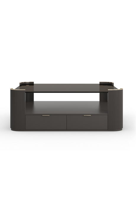 Glass Top Square Coffee Table | Caracole Love | Caracole.eu.com