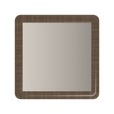 Bronze Glass Square Coffee Table | Caracole Gelee