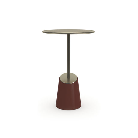 Rouge Gold Accent Table | Caracole Rosetta