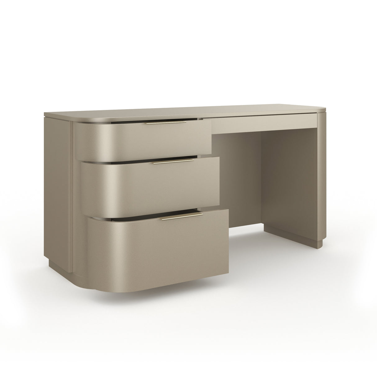 Three Dawer Desk | Caracole Oblique