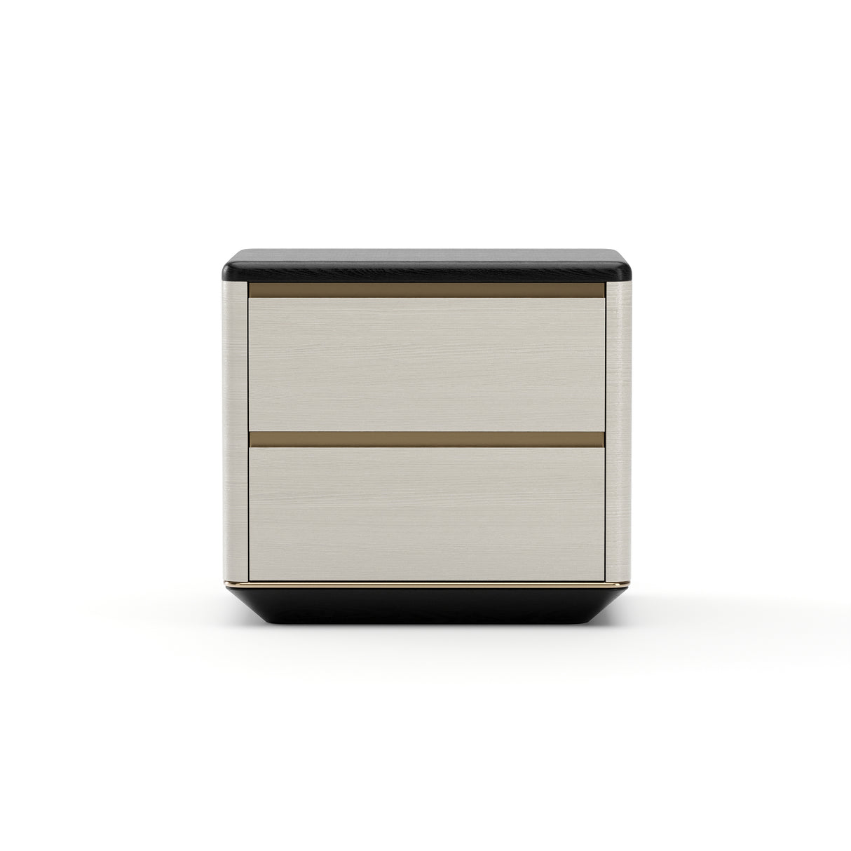 Opal 2-Drawer Nightstand | Caracole Madera Plinth