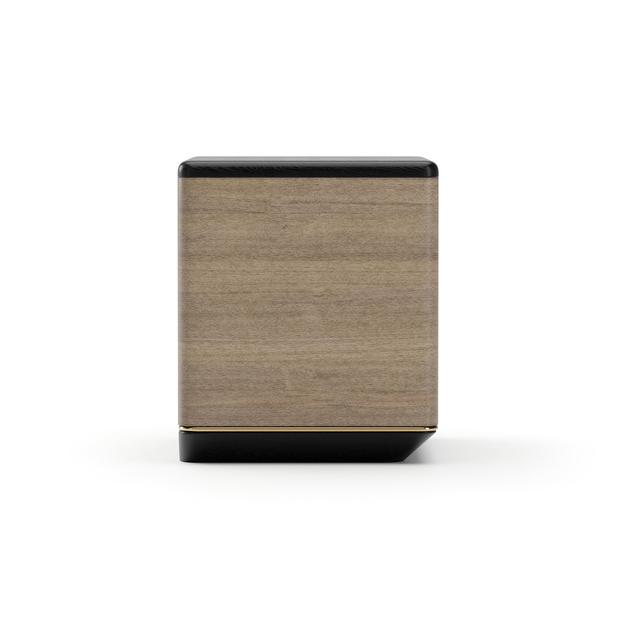 Chocolate 2-Drawer Nightstand | Caracole Madera Plinth