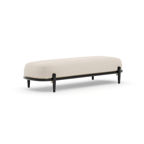 Ecru Bed Bench | Caracole Madera