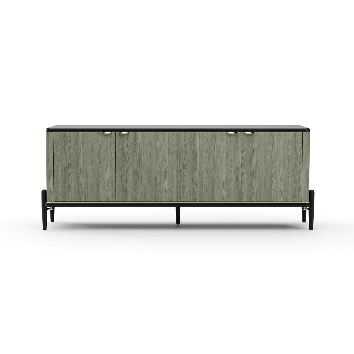 Walnut top 4-Door Sideboard | Caracole Madera