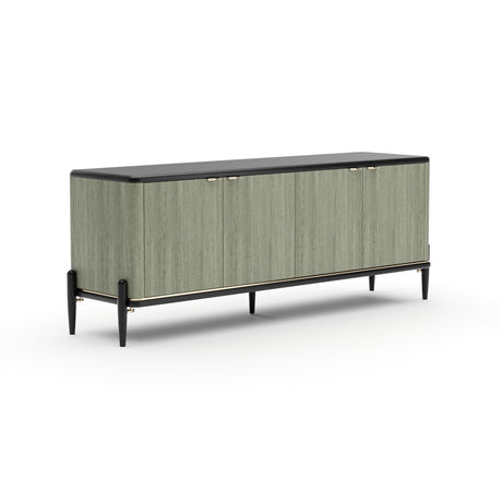 Walnut top 4-Door Sideboard | Caracole Madera