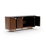 Stone top 4-Door Sideboard | Caracole Altura