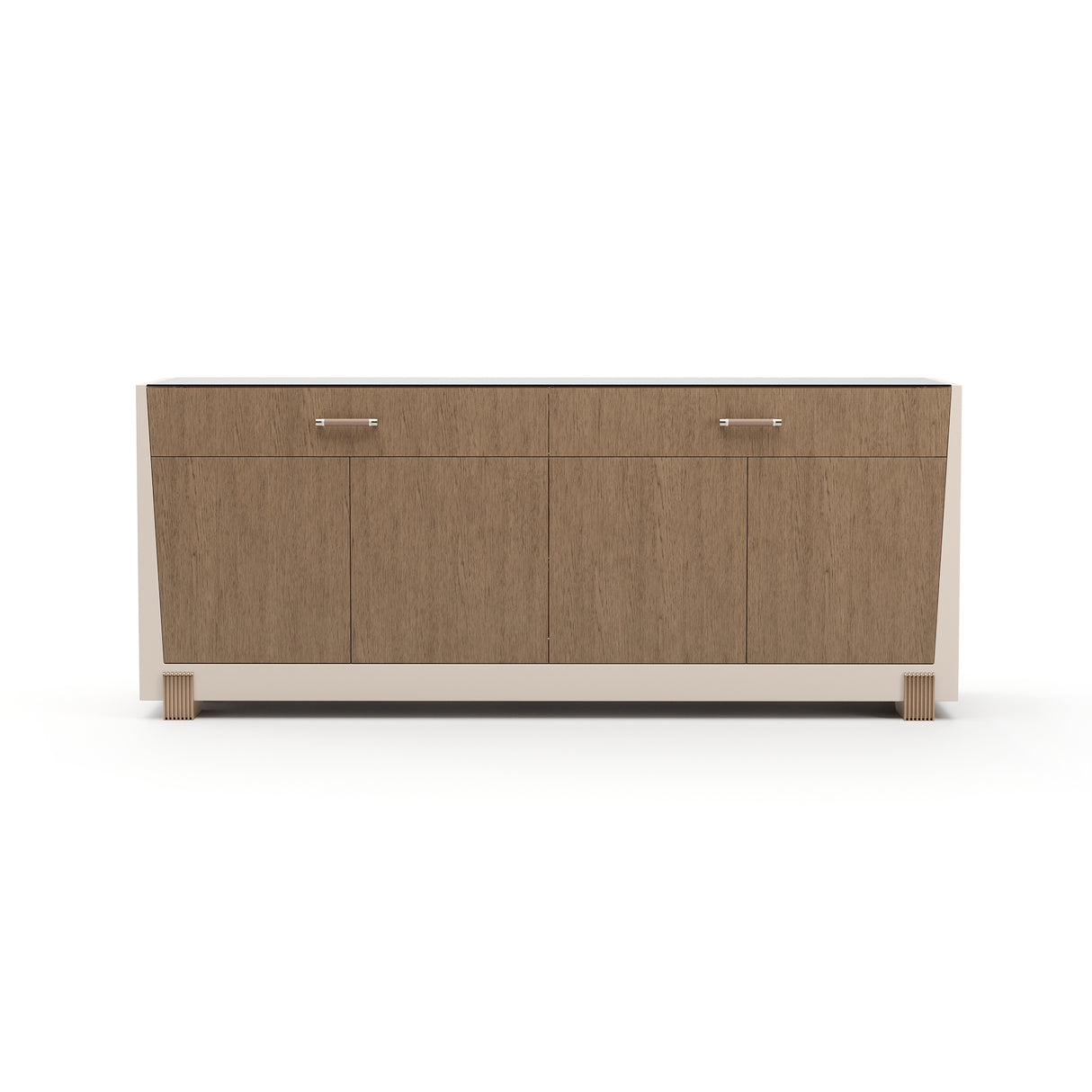 Chocolate 4-Door Sideboard | Caracole Counter Balance
