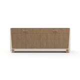 Chocolate 4-Door Sideboard | Caracole Counter Balance