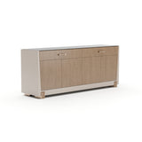 Chocolate 4-Door Sideboard | Caracole Counter Balance