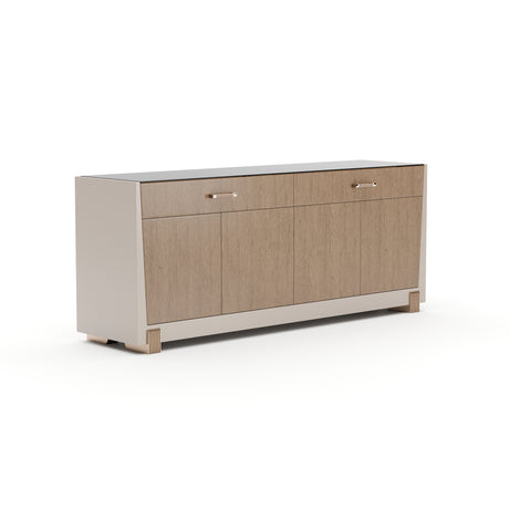 Chocolate 4-Door Sideboard | Caracole Counter Balance