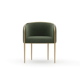 Eucalyptus Upholstered Dining Armchair | Caracole Tension