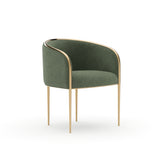 Eucalyptus Upholstered Dining Armchair | Caracole Tension