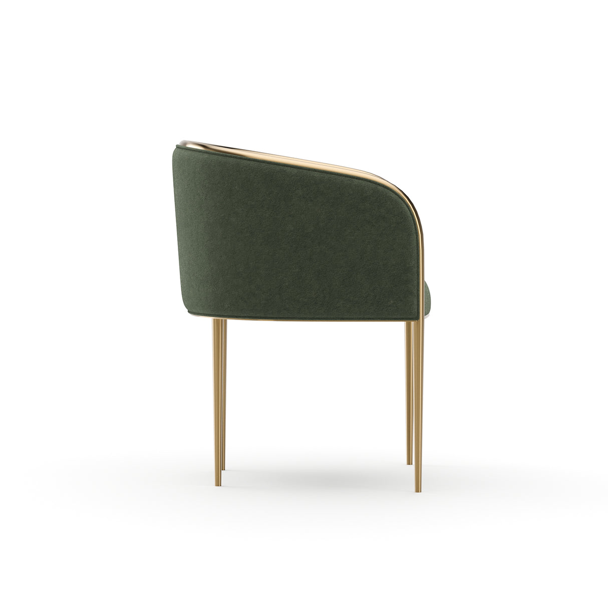 Eucalyptus Upholstered Dining Armchair | Caracole Tension