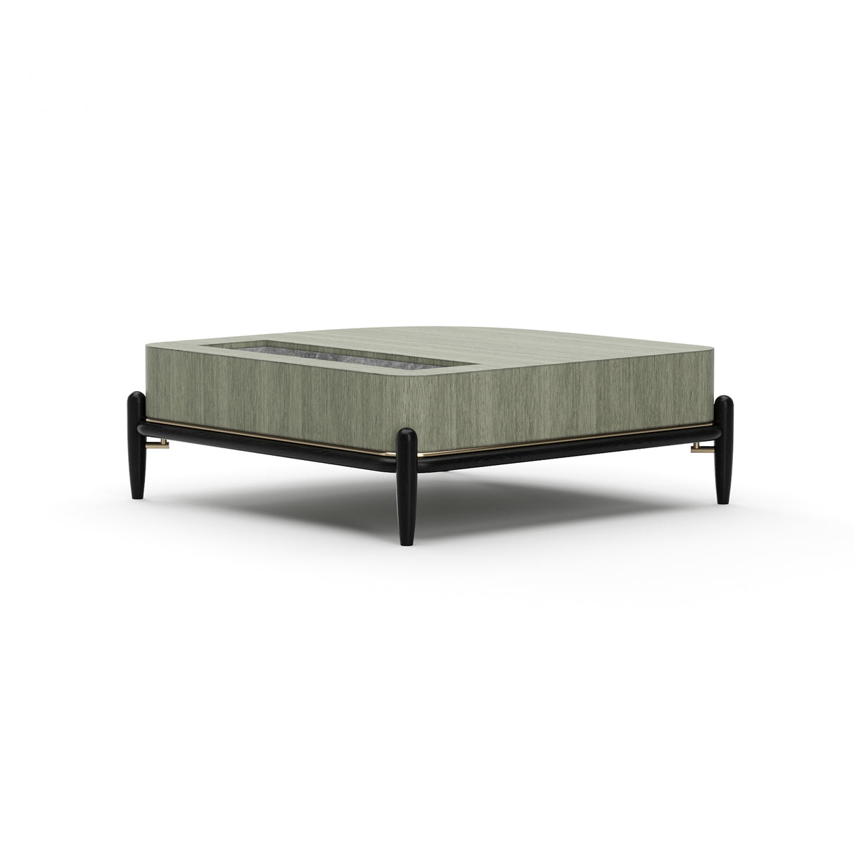 Verdegris Coffee Table | Caracole Madera