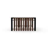 Dark Layered Coffee Table | Caracole Pinstripe