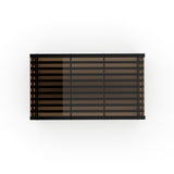 Dark Layered Coffee Table | Caracole Pinstripe