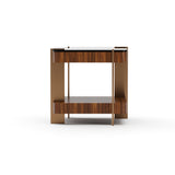 Glass Top Side Table | Caracole Altura