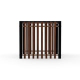 Dark End Table | Caracole Pinstripe