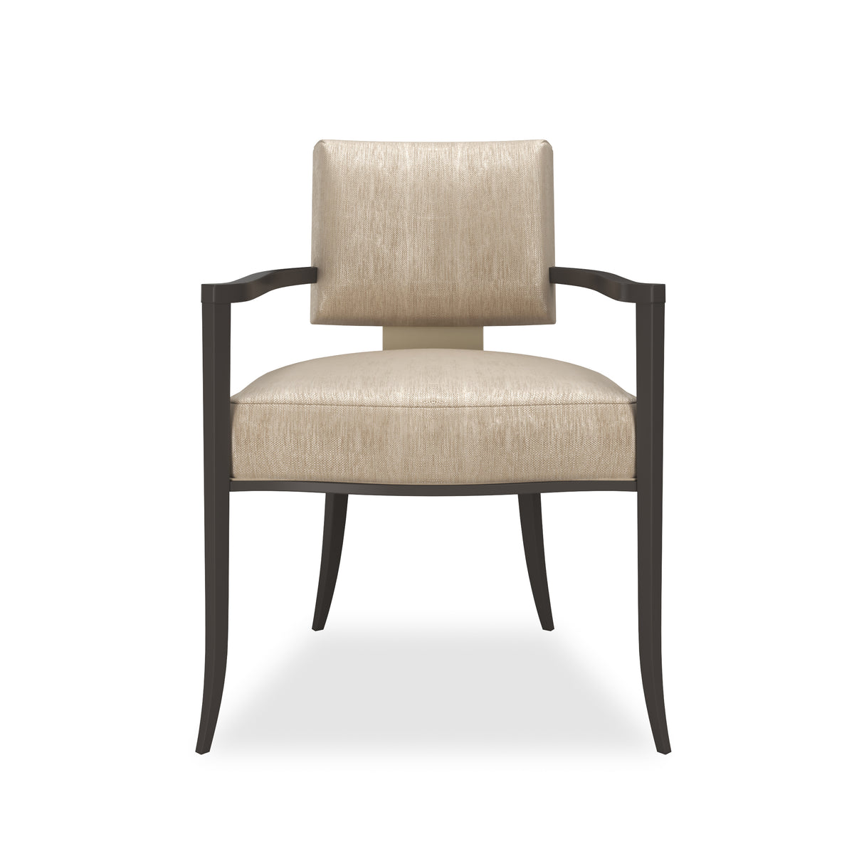 Square Back Dining Armchair | Caracole Reserved Seating