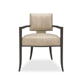 Square Back Dining Armchair | Caracole Reserved Seating