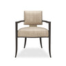 Square Back Dining Armchair | Caracole Reserved Seating