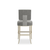Gray Soft Silver Counter Stool | Caracole Reserved Seating