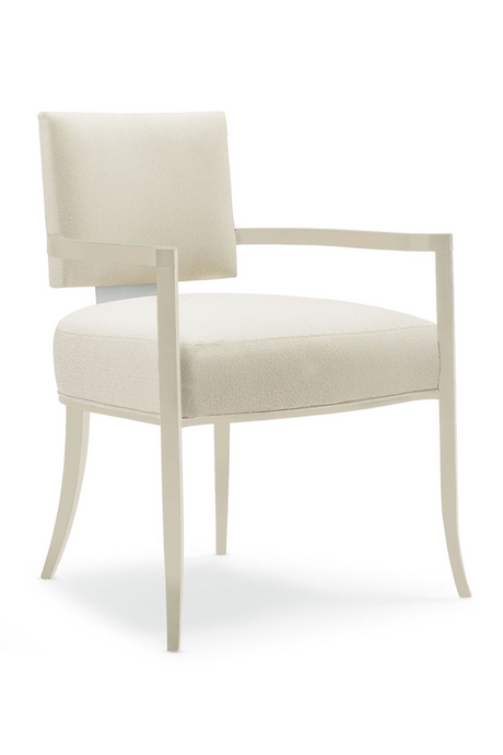 White Modern Dining Chair | Caracole Reserved Seating