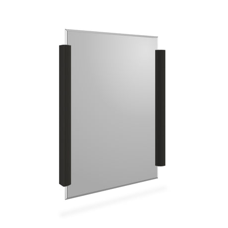 Reeded Dark Chocolate Wall Mirror | Caracole Love to Look