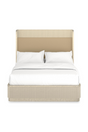 Gold Trim Reeded Queen Bed | Caracole Faill In Love | Caracole.eu.com