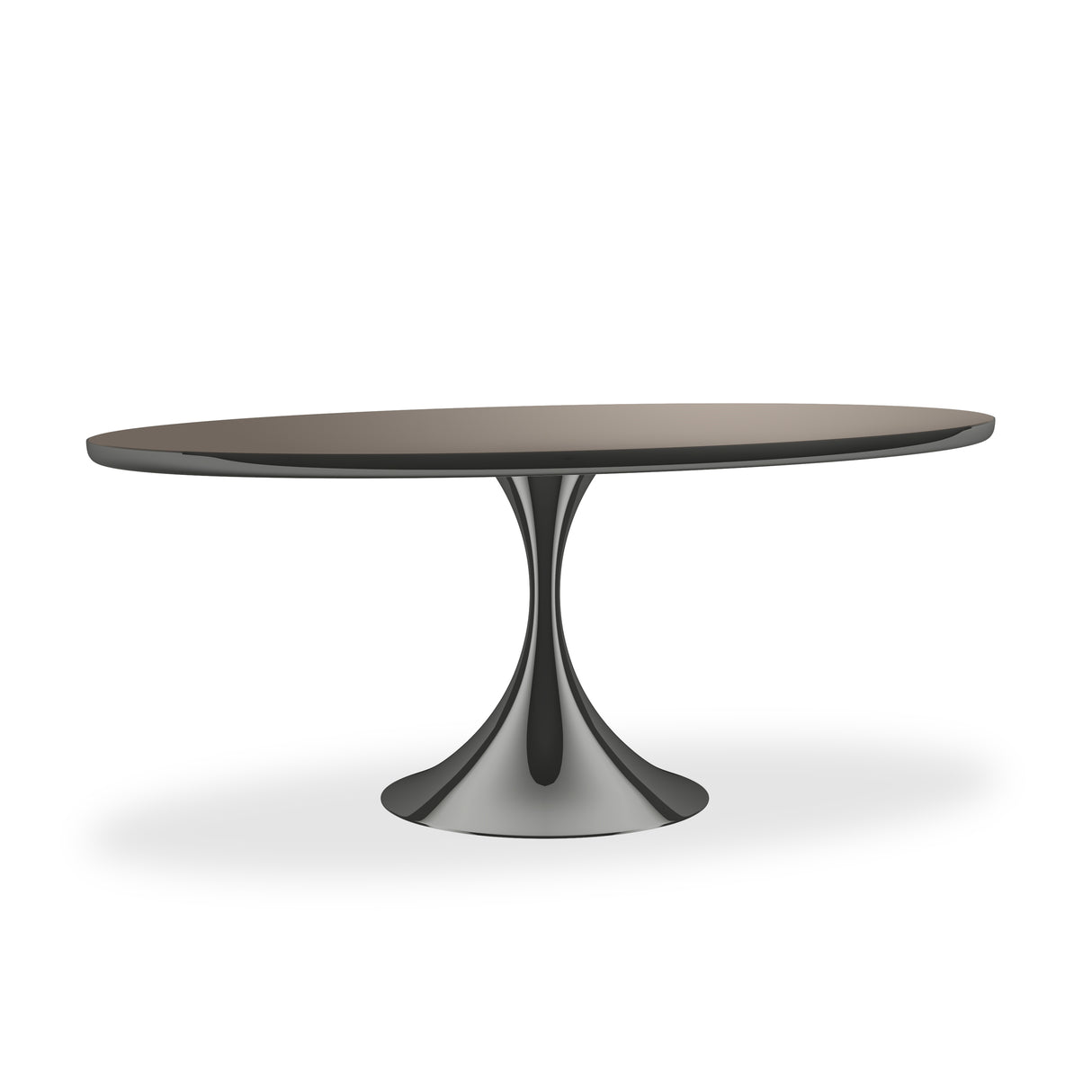 Oval Bronze Dining Table | Caracole Semper