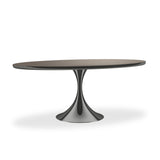 Oval Bronze Dining Table | Caracole Semper