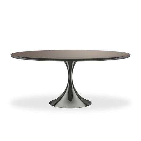 Oval Bronze Dining Table | Caracole Semper