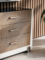 Smoked Bronze Glass Dresser | Caracole Counter Balance