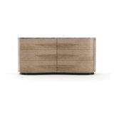 Gray Marble Top 6-Drawer Dresser | Caracole Roam