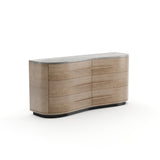 Gray Marble Top 6-Drawer Dresser | Caracole Roam