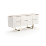 White 6-Drawer Dresser | Caracole Wish You Were Here