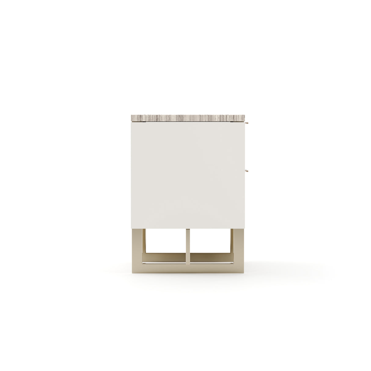 White 3-Drawer Nightstand | Caracole Wish You Were Here