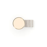 Travertine Base Nightstand | Caracole Overlap
