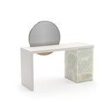 Green Onyx Vanity Desk | Caracole Monaco