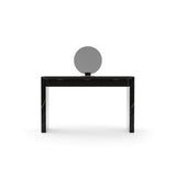 Black 3-Drawer Vanity Desk | Caracole Overlap