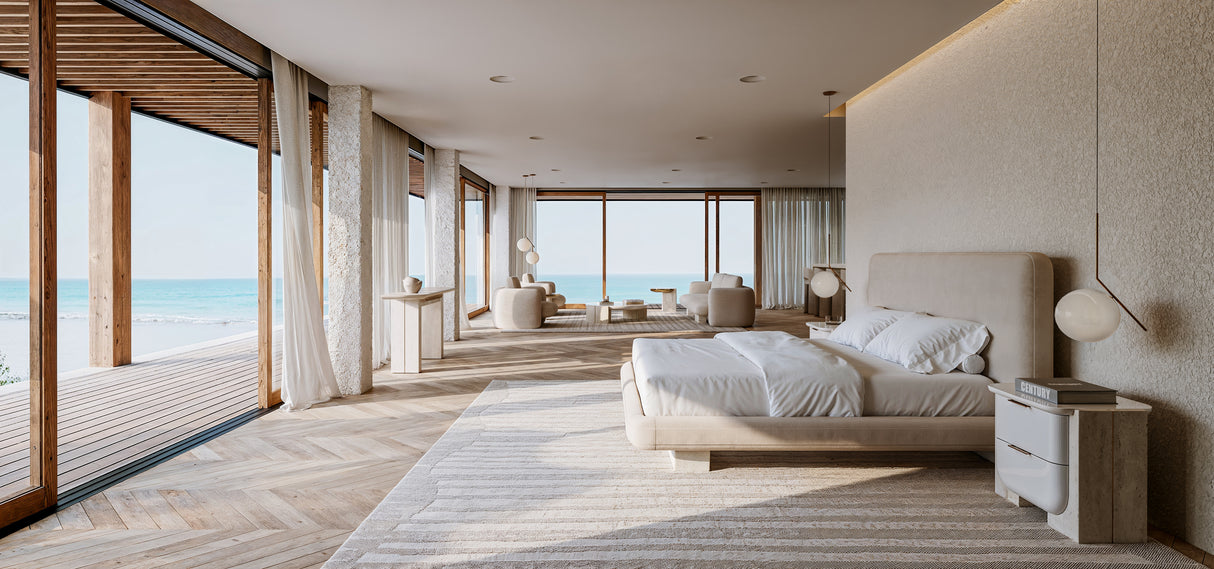 White 6-Drawer Dresser | Caracole Overlap