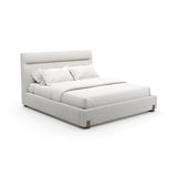 White Woven King Bed | Caracole Counter Balance