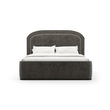 Gray Upholstered Queen Bed | Caracole Wanderlust