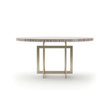 Round Sandstone Dining Table L | Caracole Wish You Were Here