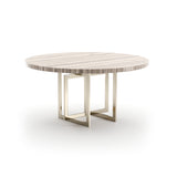 Round Sandstone Dining Table L | Caracole Wish You Were Here