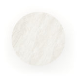 Round Cream Travertine Dining Table | Caracole Rhythm