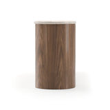 Travertine 4-Door Open Sideboard | Caracole Fleur